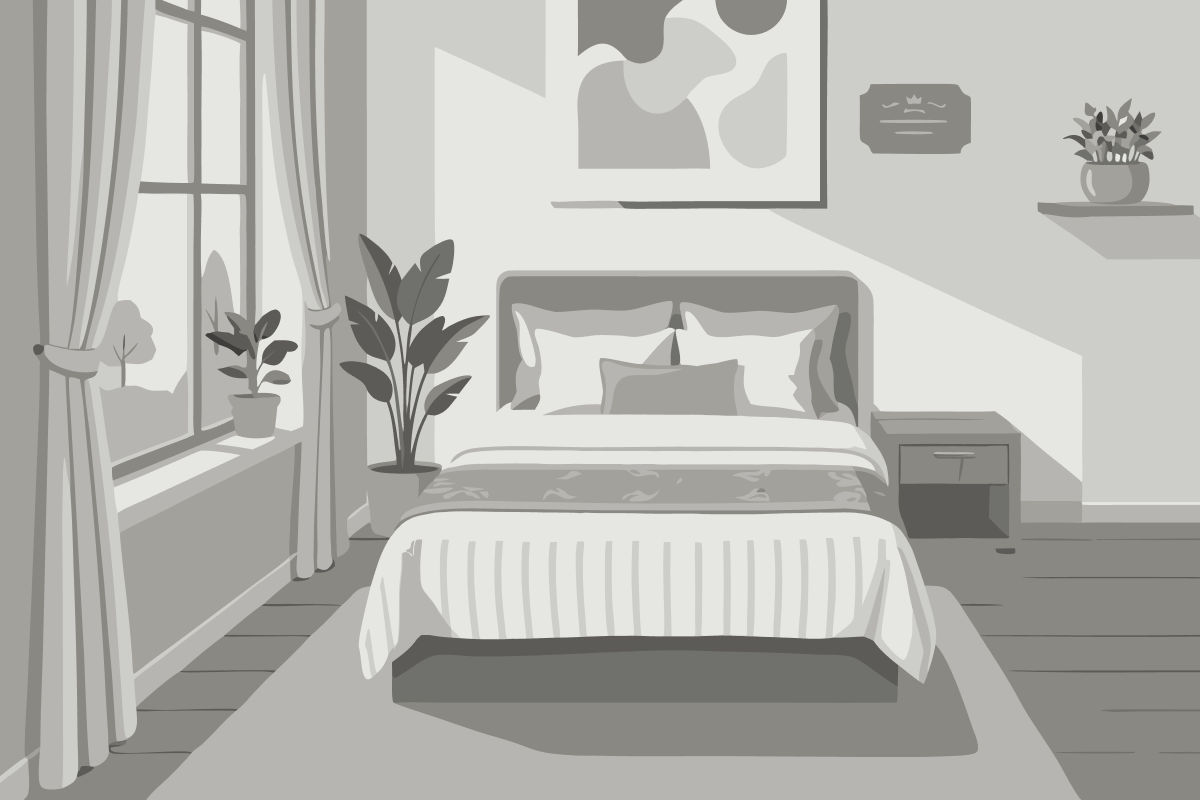 Suite King con 1 Camera da Letto e Balcone